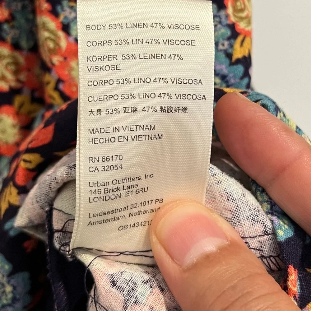 FREE PEOPLE Black Floral‎ SHOW ME LOVE Romper Sz. M